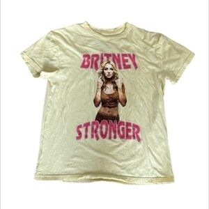 Britney Spears size medium stronger graphic tee